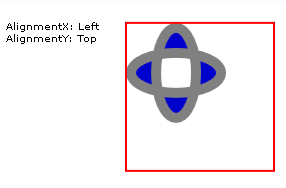 graphicsmm_TileBrushAlignmentExampleTopLeft A TileBrush with top-left alignment