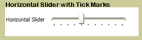 SS_CTL_hslider_ticks Horizontal slider with tick marks
