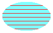 hatch1 Screenshot of what an ellipse filled with a hatch pattern looks like.